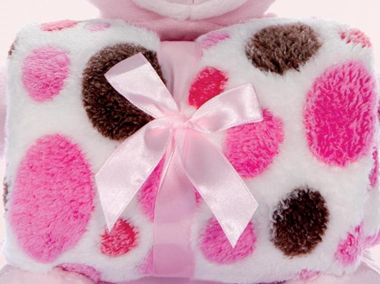 Manta Microfibra Infantil 70x100cm Com Bichinho De Pelucia