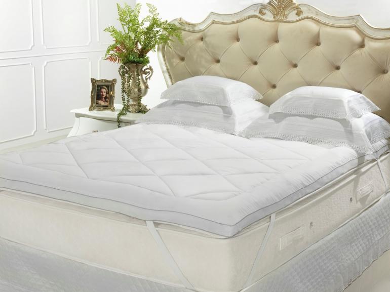 Pillow Top Casal Fibra Siliconizada Super Volumosa 600 gramas/m²